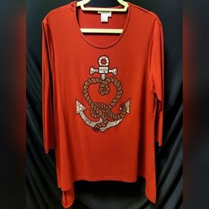 Gardy Red Tunic